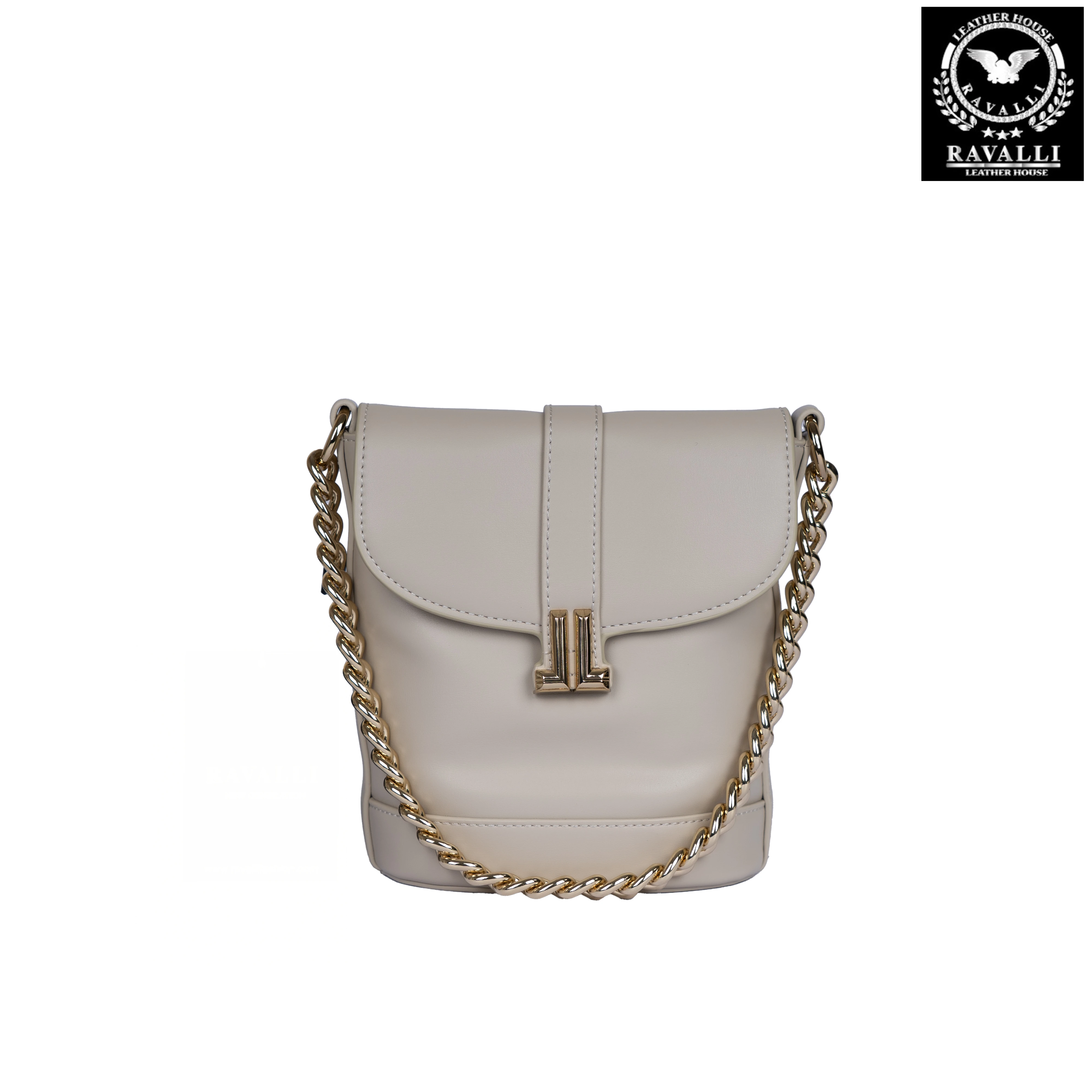 Women's Shoulder Bag with Gold Chain – Model 9005