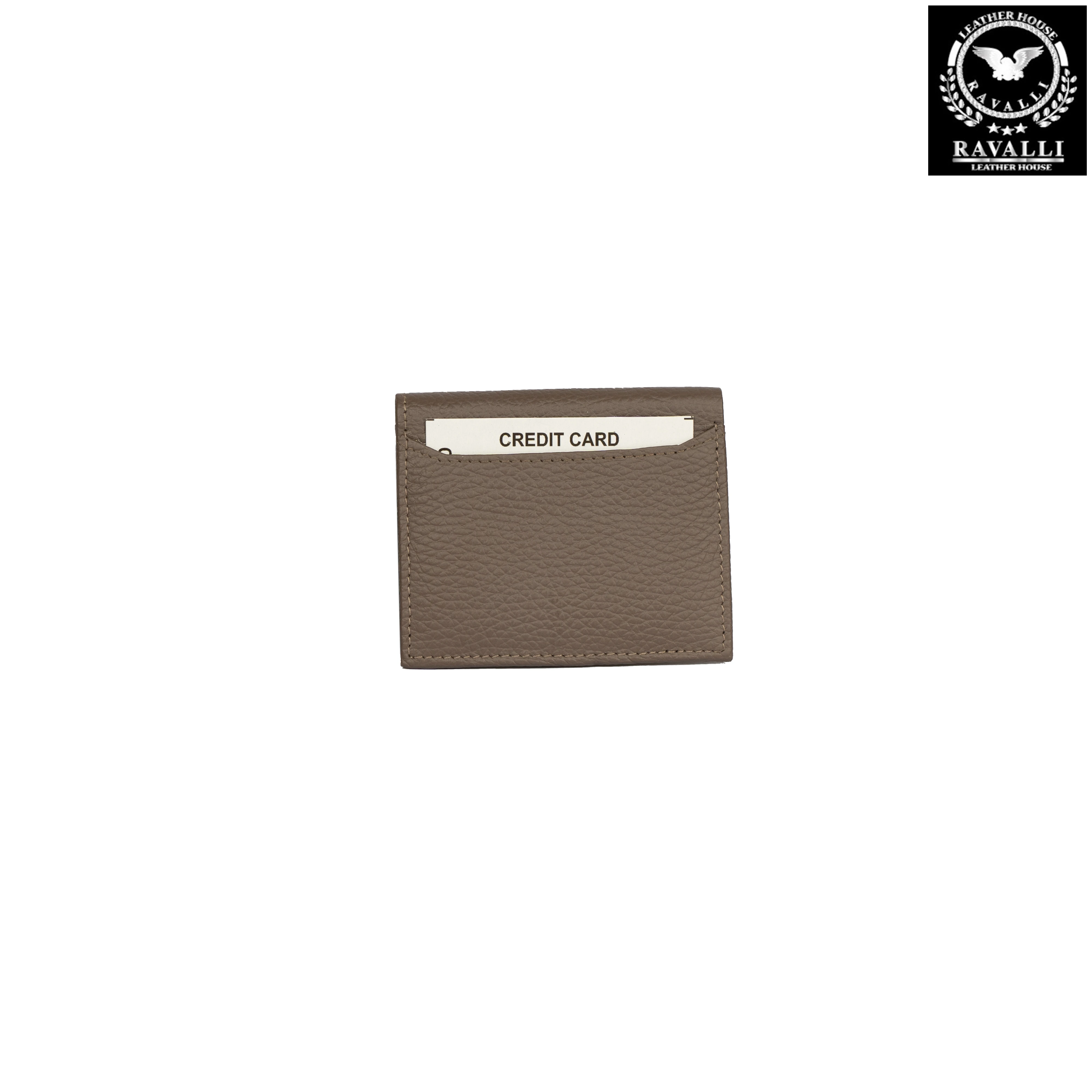 RAVALLI Leather Card Holder – Sleek Design in Multiple Colors