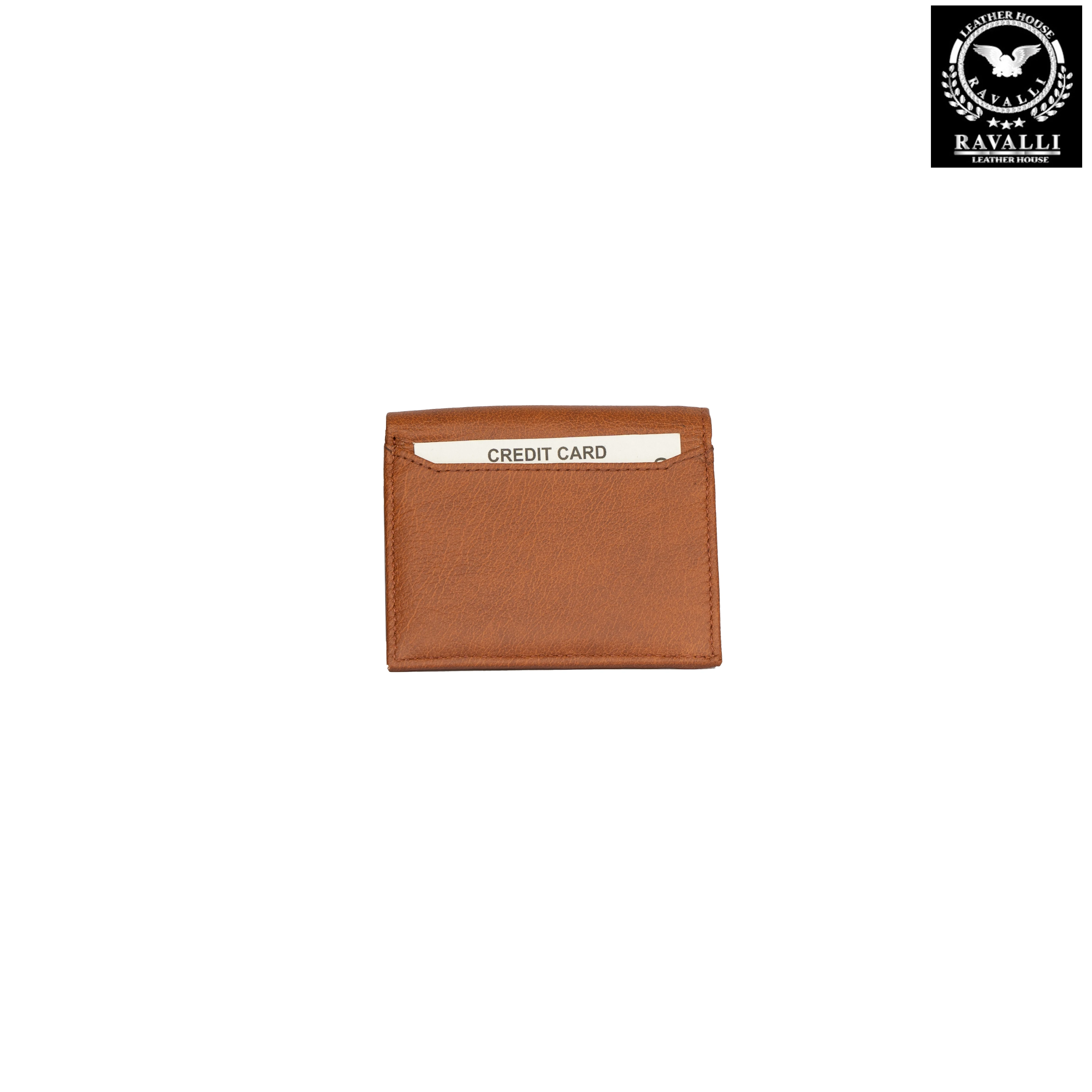 RAVALLI Leather Card Holder – Sleek Design in Multiple Colors