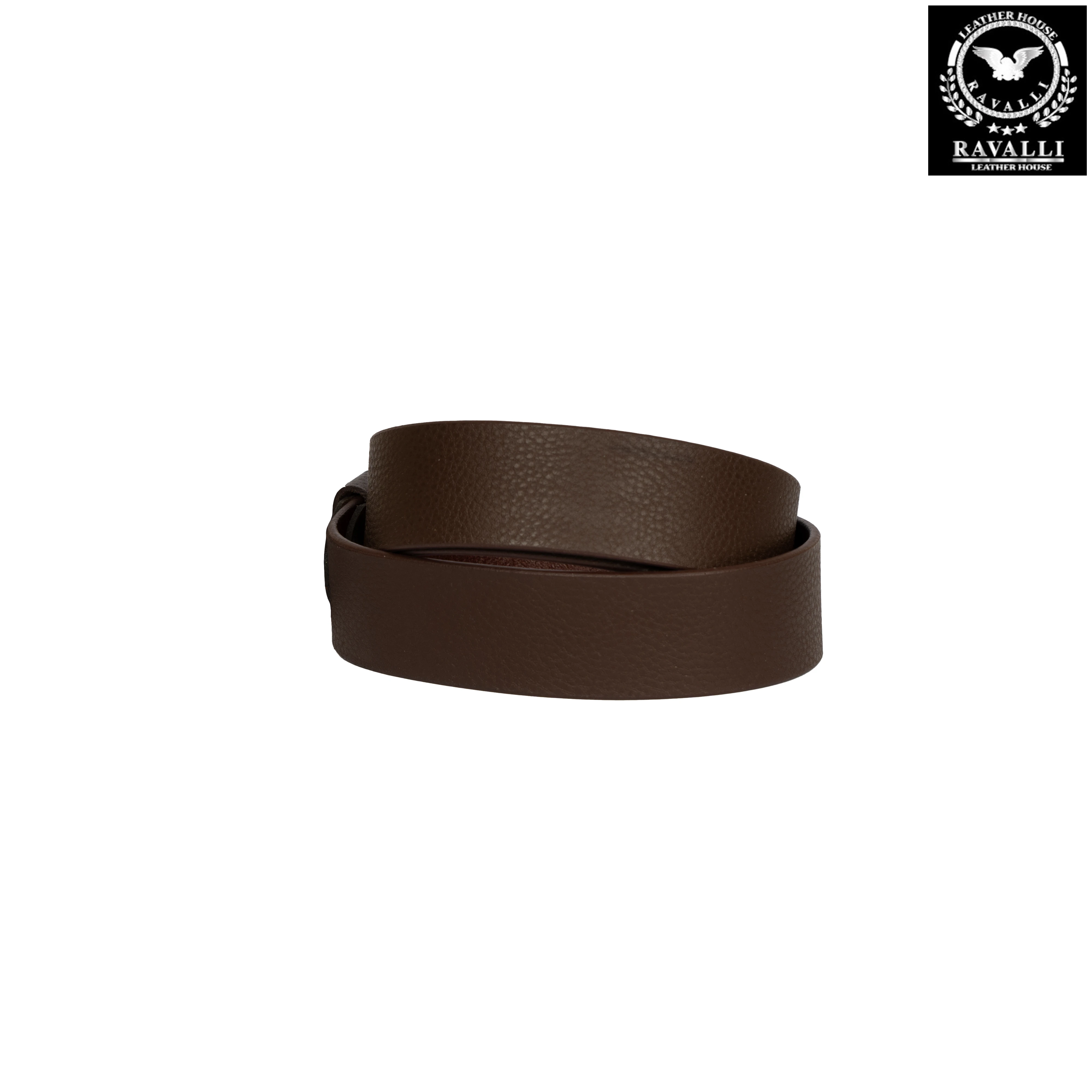 Men’s Leather Belt – Soft Grain Texture – 100% Genuine Leather