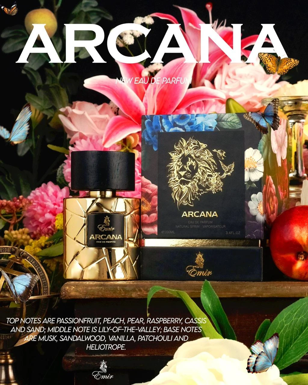 ARCANA EMIR 100ML (72/CTN)