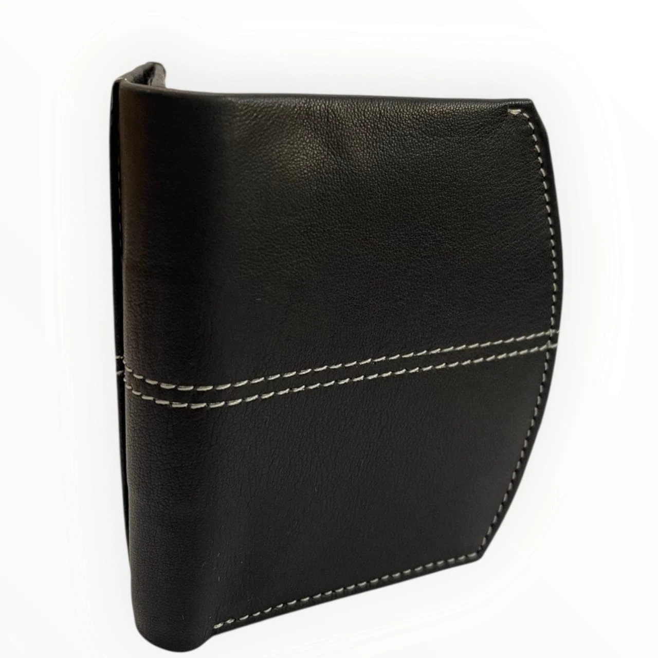 Men’s Genuine Leather Wallet with Coin Pocket and Card Slots