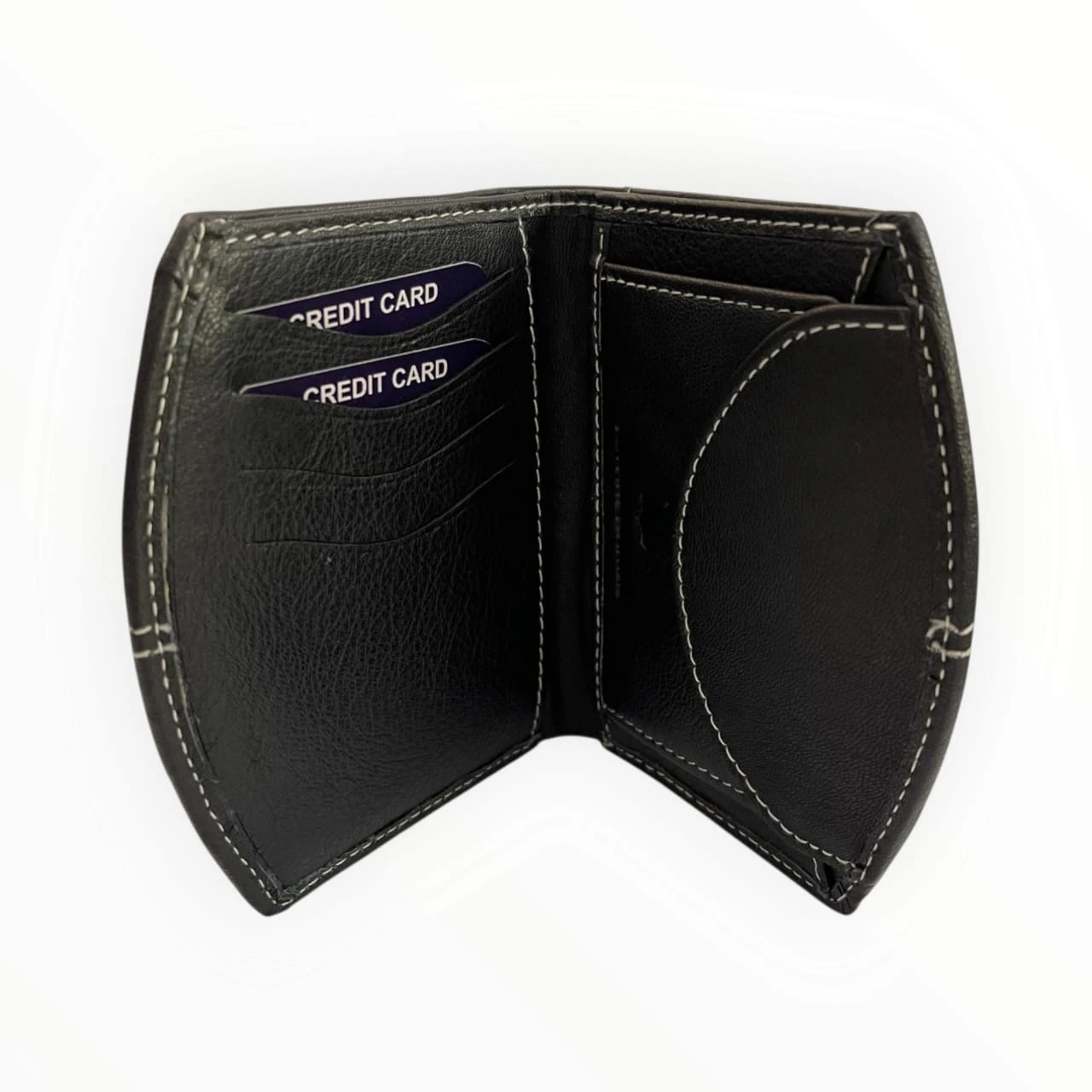 Men’s Genuine Leather Wallet with Coin Pocket and Card Slots